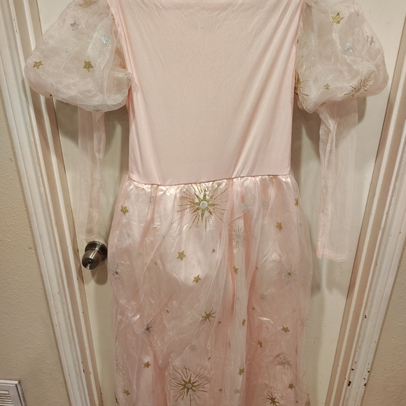 The Wizard Of Oz Glinda Good Witch Pink Costume Dress Adult 2X Wicked Cosplay - Picture 6 of 8